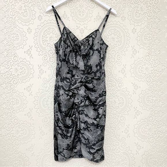 Moschino Dresses & Skirts - Moschino Cheap and Chic Animal Print Chiffon Silk Mini Dress